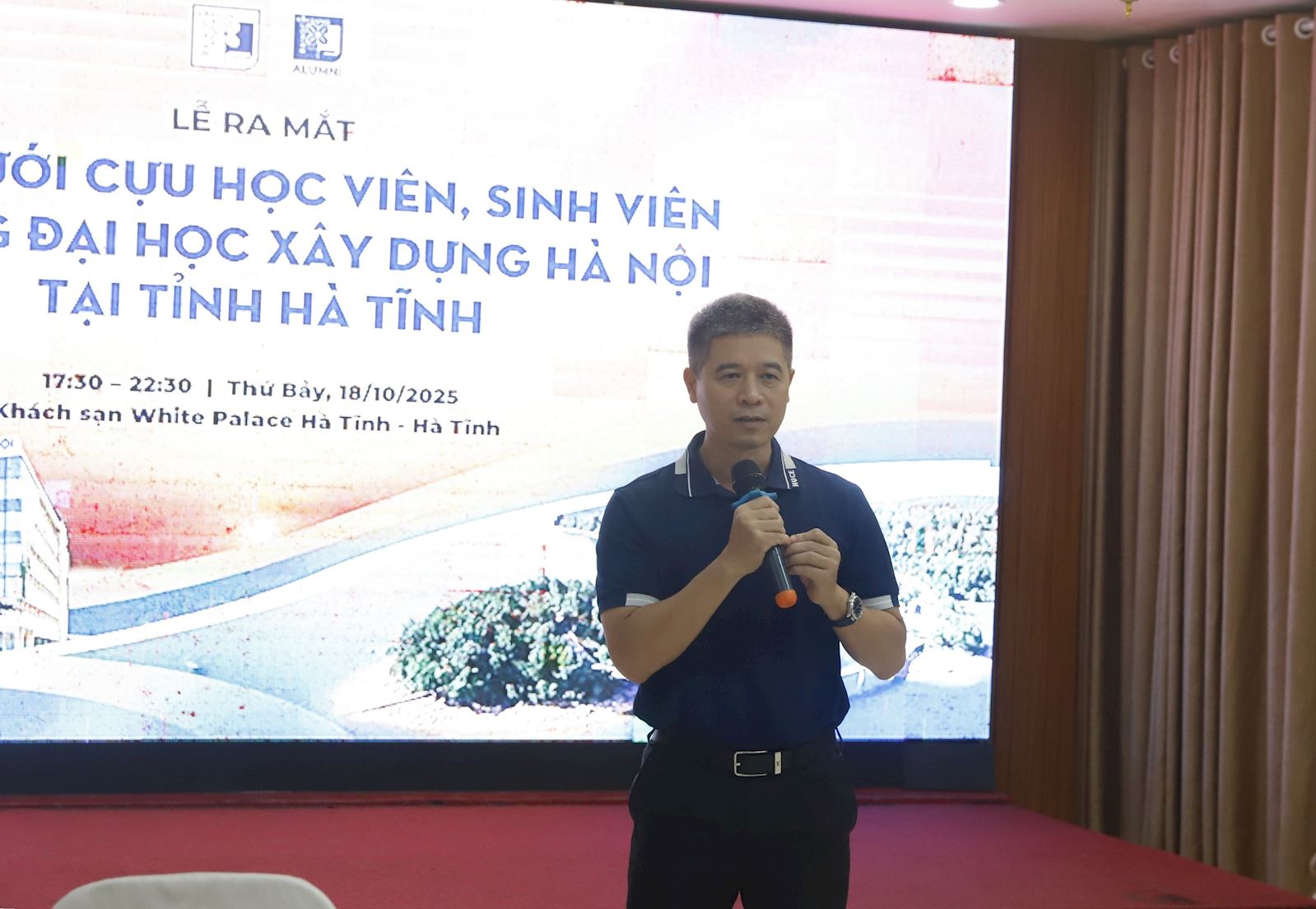 LAUNCH OF THE ALUMNI NETWORK OF HANOI UNIVERSITY OF CIVIL ENGINEERING IN HA TINH PROVINCE