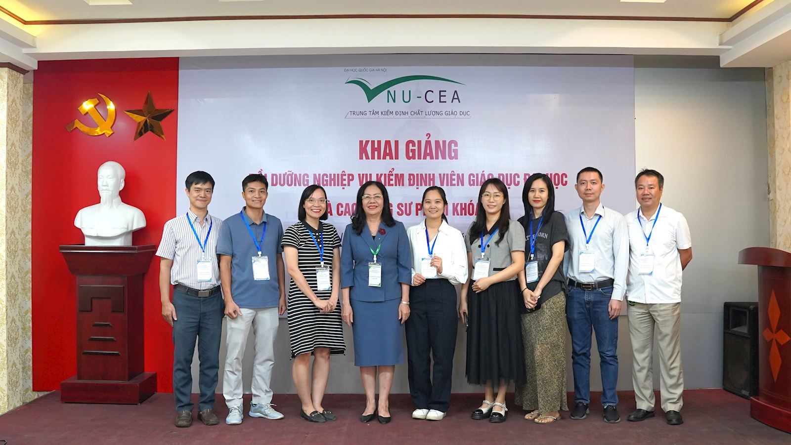 HUCE nominates its staff and lecturers to participate in the training course for educational quality assessors